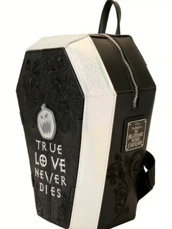 NYCC limited edition Loungefly The nightmare before Christmas coffin backpack LE main image 5